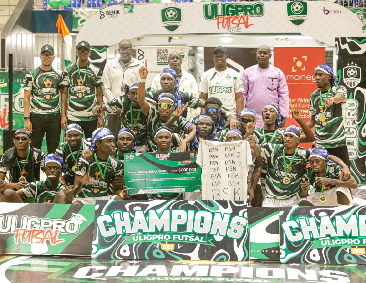 L’IUGB décroche la 3ᵉ place en s’imposant face aux Griffons